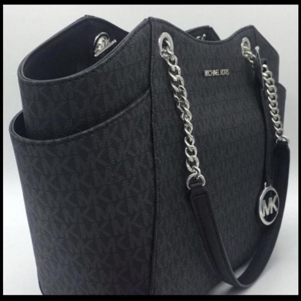 Michael Kors Jet Set Travel Large Chain Shoulder Tote Hand Bag